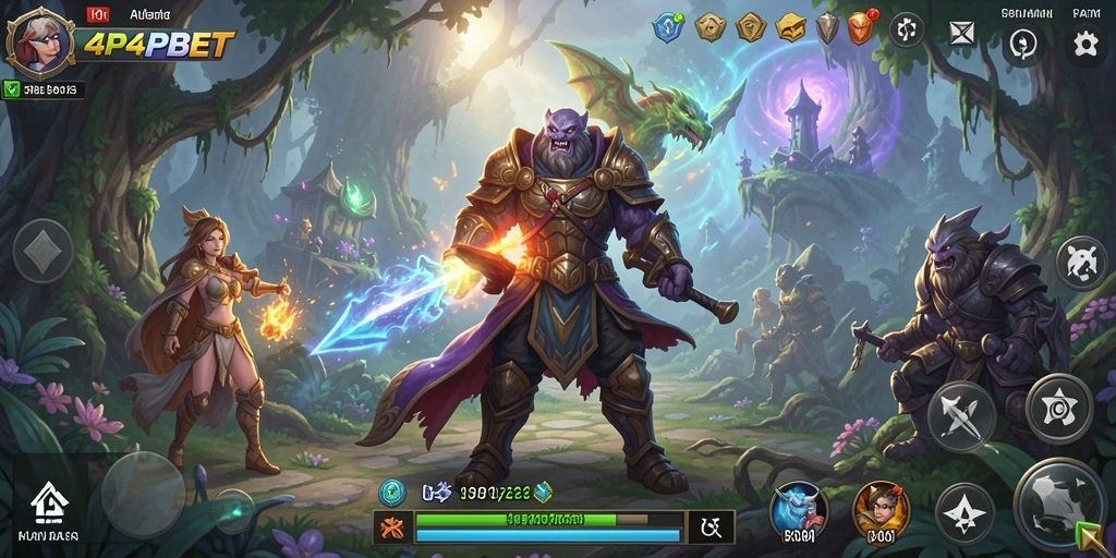 Tampilan gameplay 4P4PBET yang memikat dalam petualangan yang mengasyikkan.