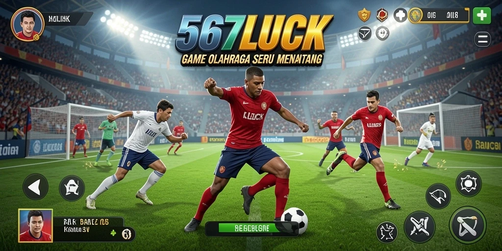 Tampilan gameplay 567LUCK yang memukau dalam pertandingan olahraga.
