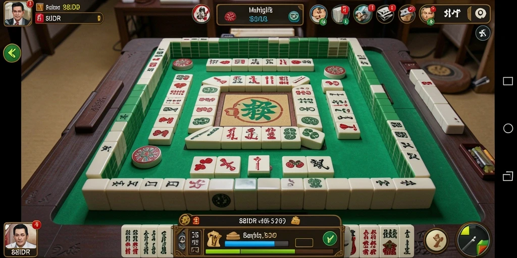 Screenshot gameplay Mahjong di 88IDR yang seru dan menantang.
