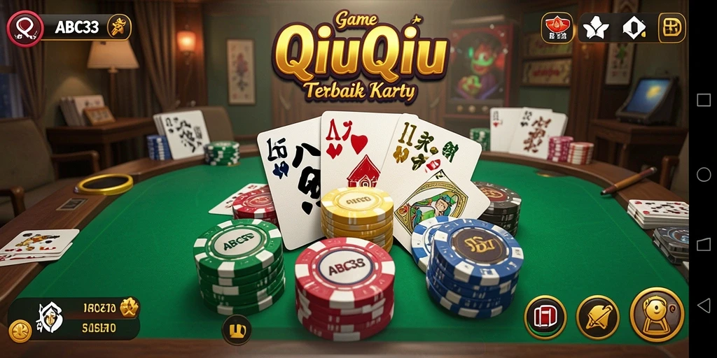 Tampilan menarik gameplay QiuQiu dari ABC33.