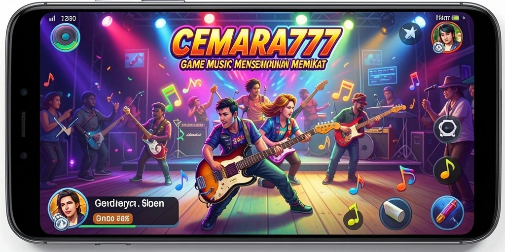 Tampilan gameplay CEMARA777 yang dinamis dan menarik.