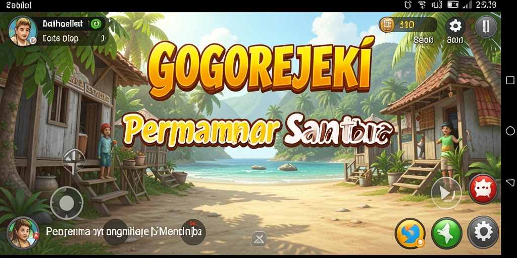 Tampilan gameplay GOGOREJEKI yang seru dan mengasyikkan.