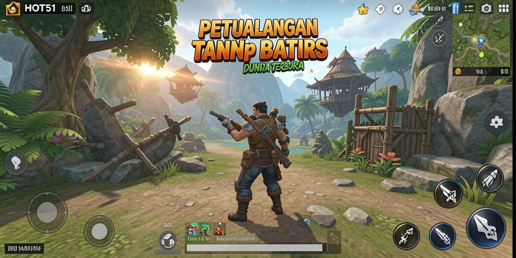 Gameplay Open World HOT51 yang memukau dan imersif.