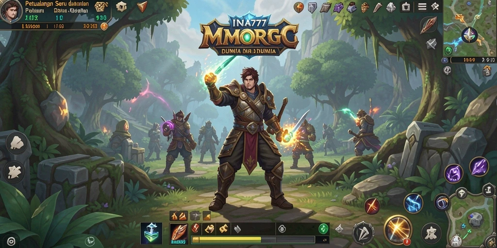 Tampilkan gameplay epik dalam dunia MMORPG yang menakjubkan.