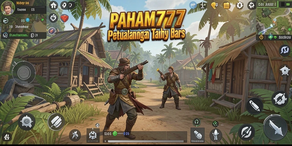 Gameplay seru di dunia terbuka PAHAM777 saat menjelajahi pemandangan megah.