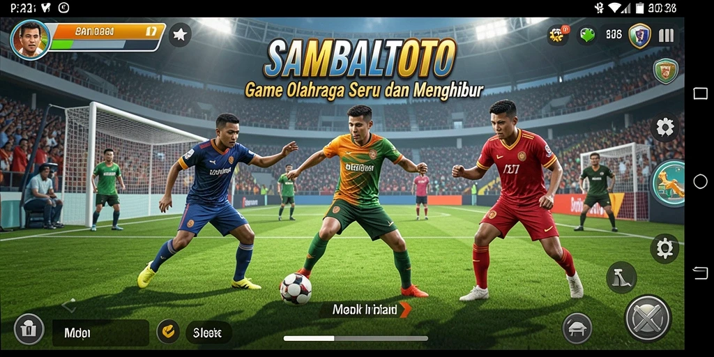 Tampilan gameplay SAMBALTOTO yang seru dan menantang.